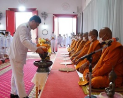 DSS, MHESI gratefully joins the Offering Ceremony of the Royal Kathina Robes to Wat Supattanaram Worawihan, Ubon Ratchathani 