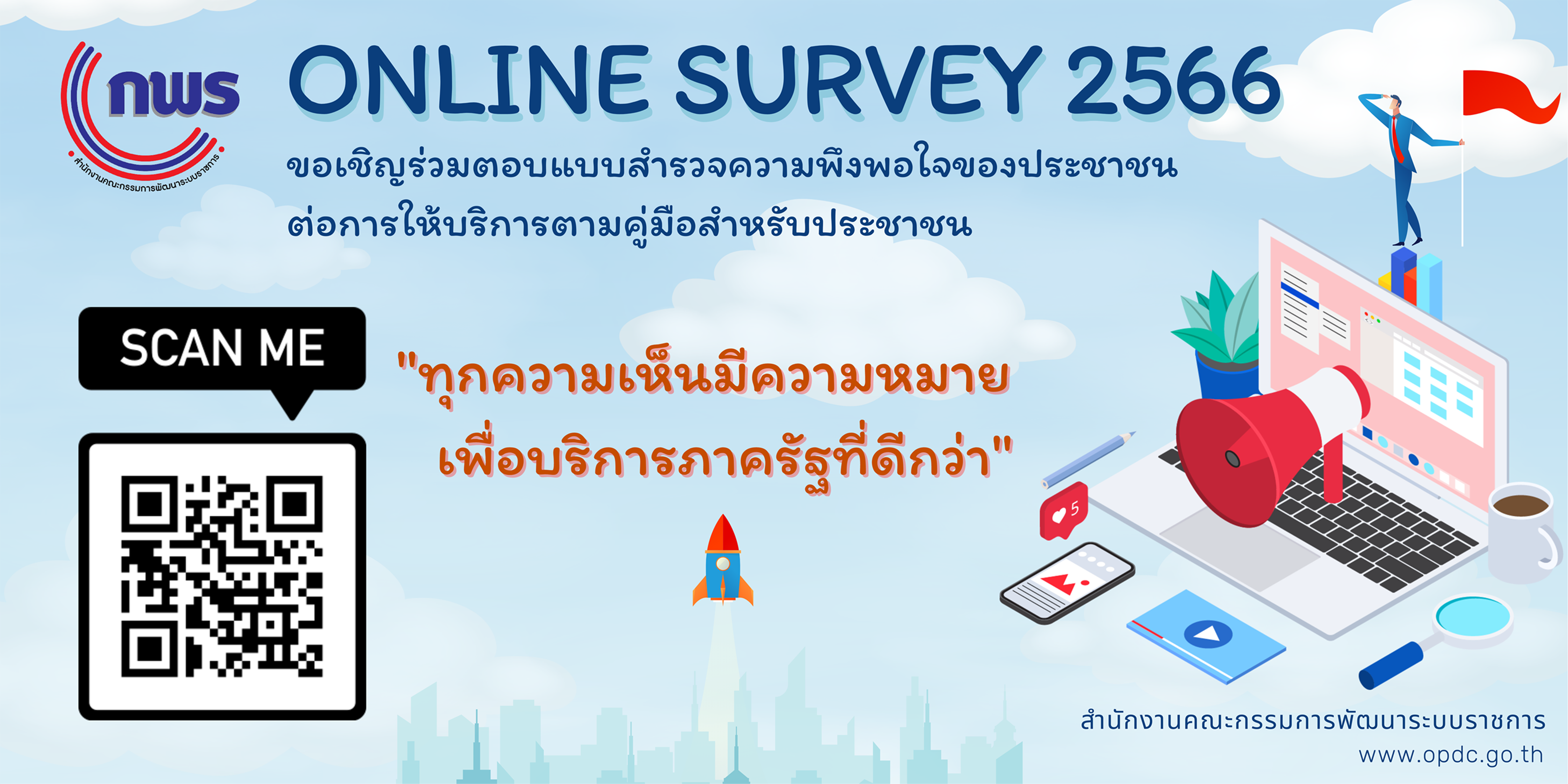 Online survey 2566